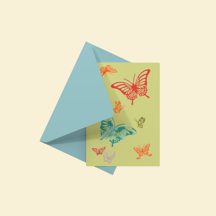 Butterflies - Greeting Card