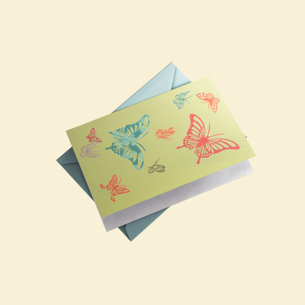 Butterflies - Greeting Card