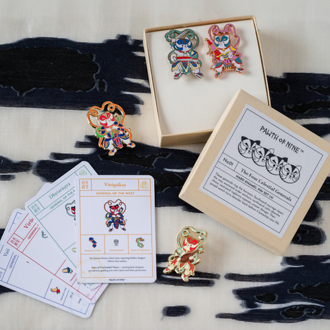 The Four Celestial Generals - Pin Set