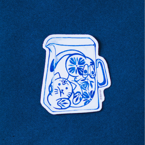 Purrcelain x Cat in the Glasshouse Sticker Pack