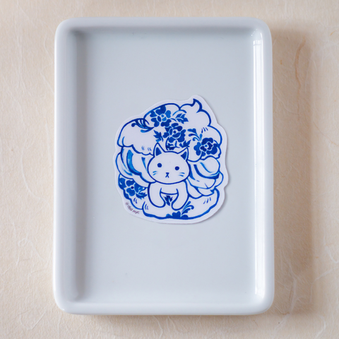 Purrcelain x Cat & Cream Puff Sticker